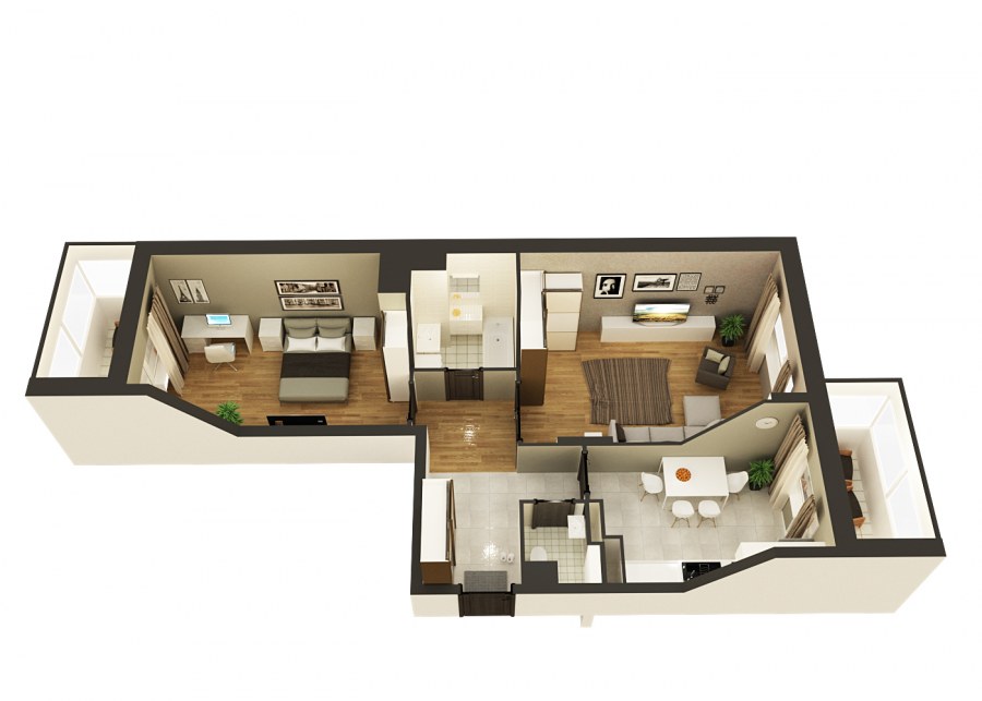 Географические карты в интерьере