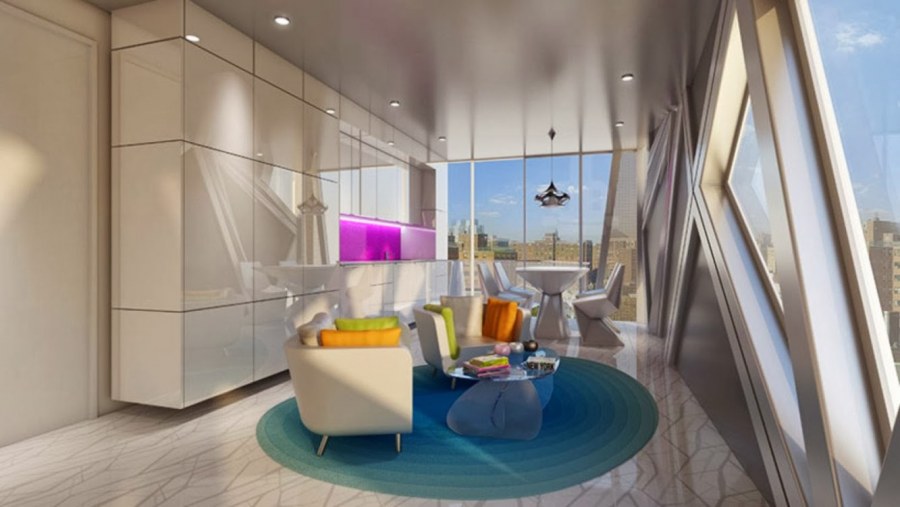 Карим Рашид жилой интерьеры