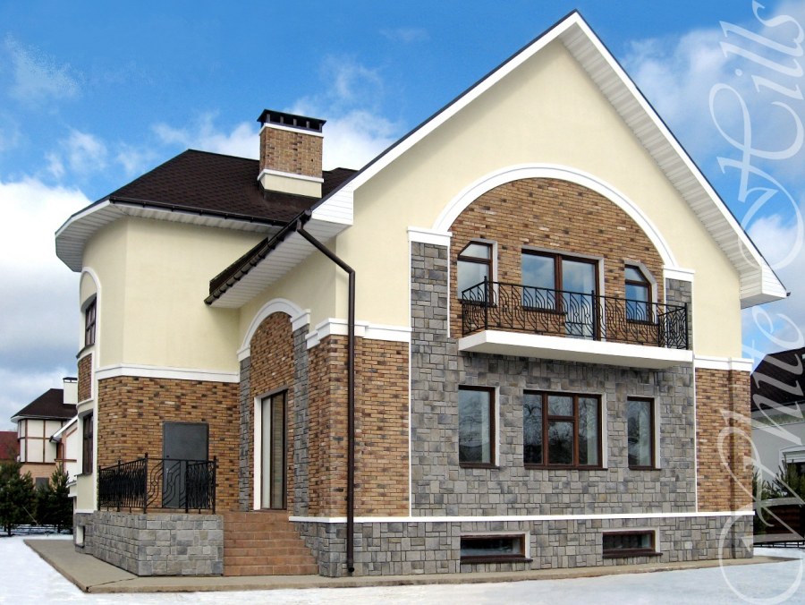 Вайт Хиллс на фасаде