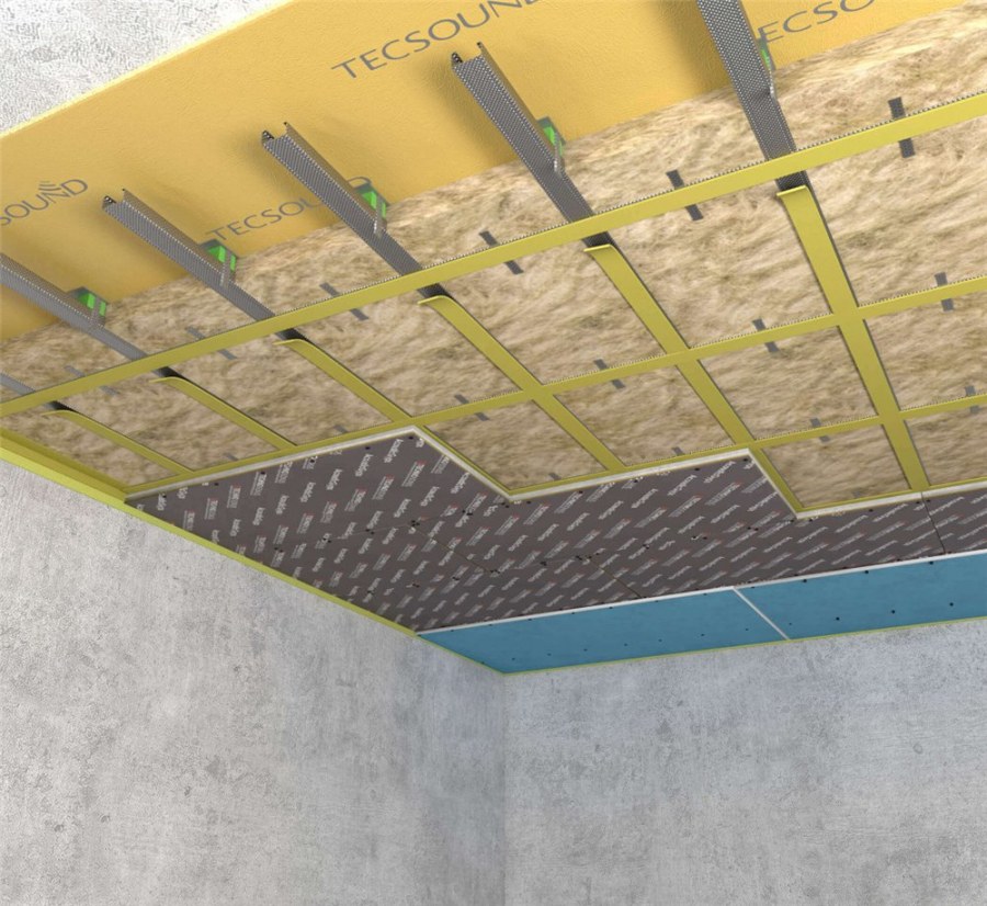 Панель для звукоизоляции стены, потолка (Акустик 22мм)