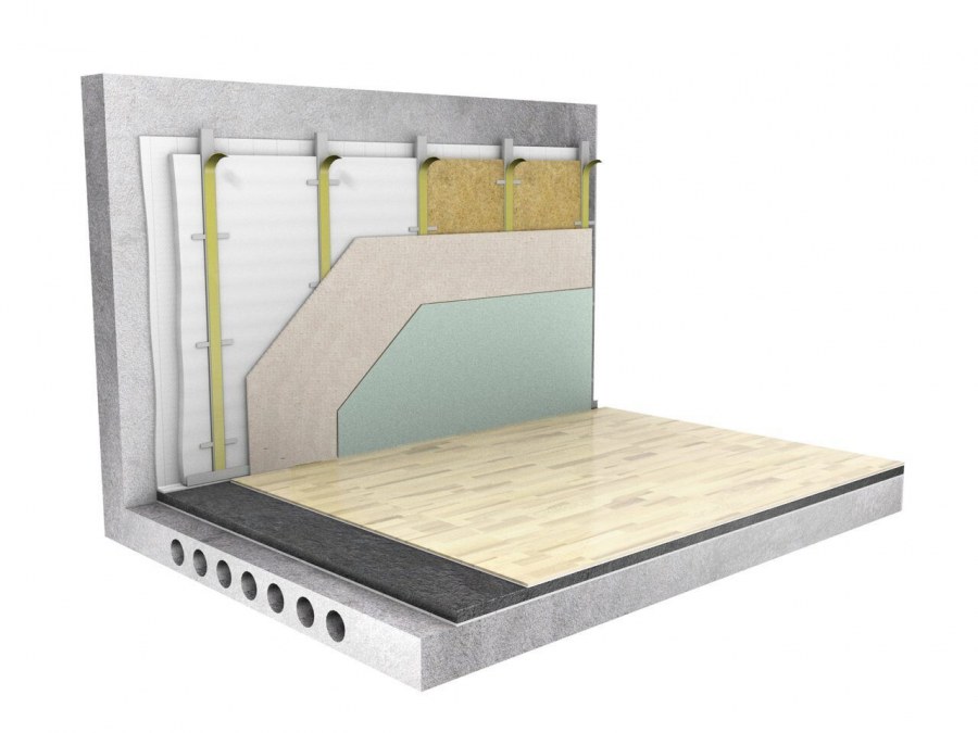 Tecsound ft-75 звукоизоляционная лента