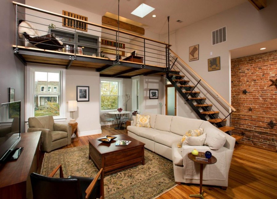 Дом лофт двухэтажный