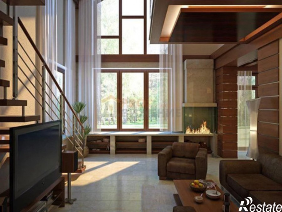 Кирпичный дом со вторым светом