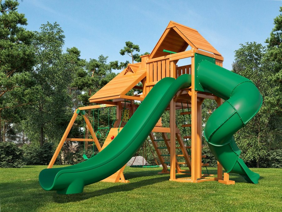 Детская площадка с горкой