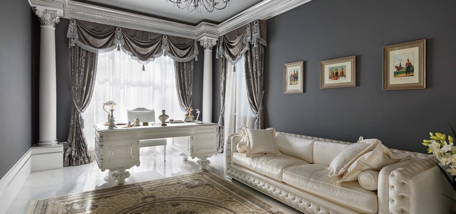 Дизайн интерьера в стиле классицизм