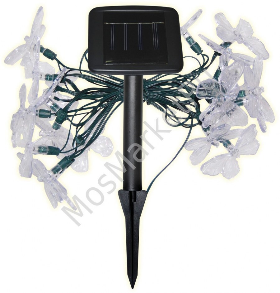 Светильник СП-251 гирлянда "бабочки"-10, пластик, TDM