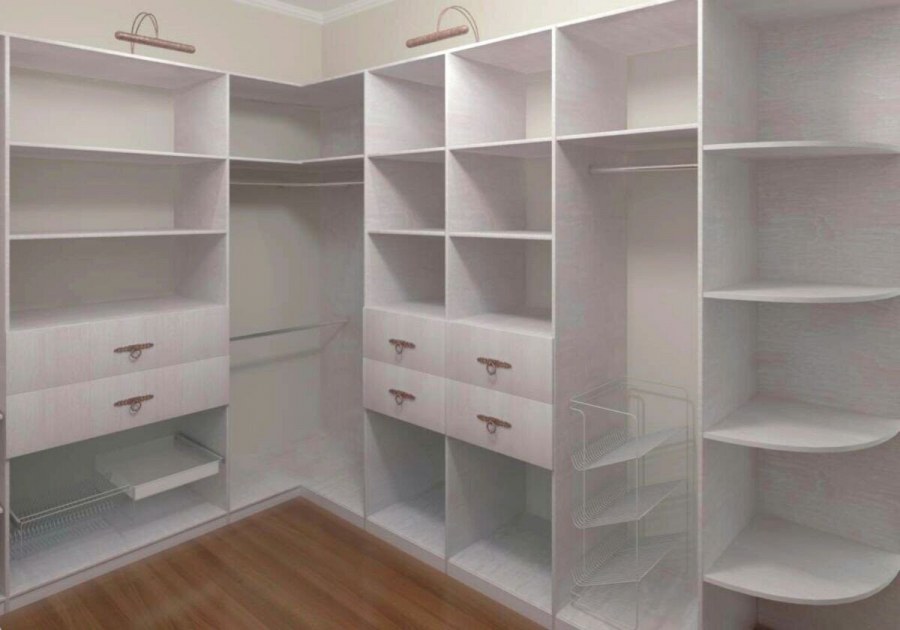 Гардеробные комнаты