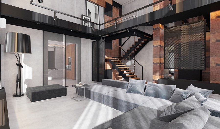 Стиль брутализм в интерьере