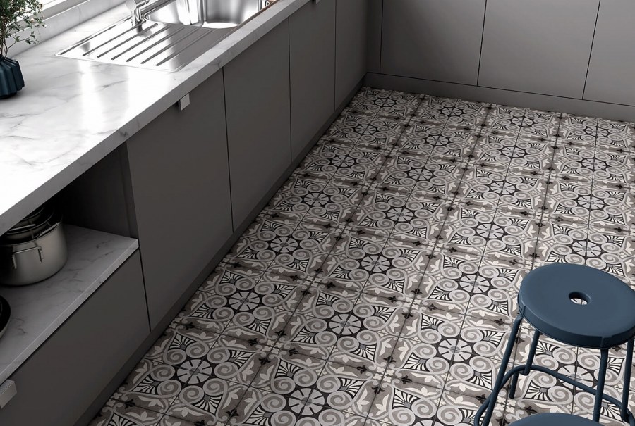 Керамогранит equipe Art nouveau la Rambla Grey