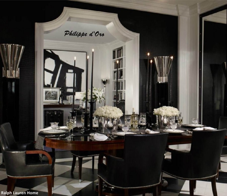 Ральф Лорен столики ар деко