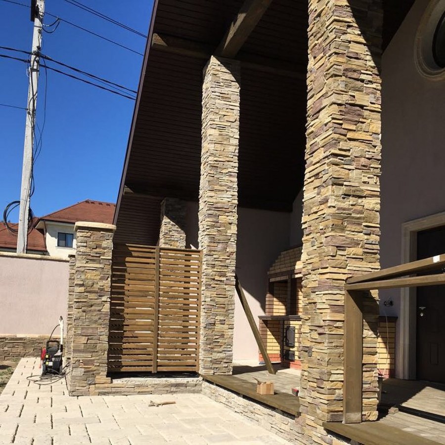 Облицовка колонн Вайт Хиллс