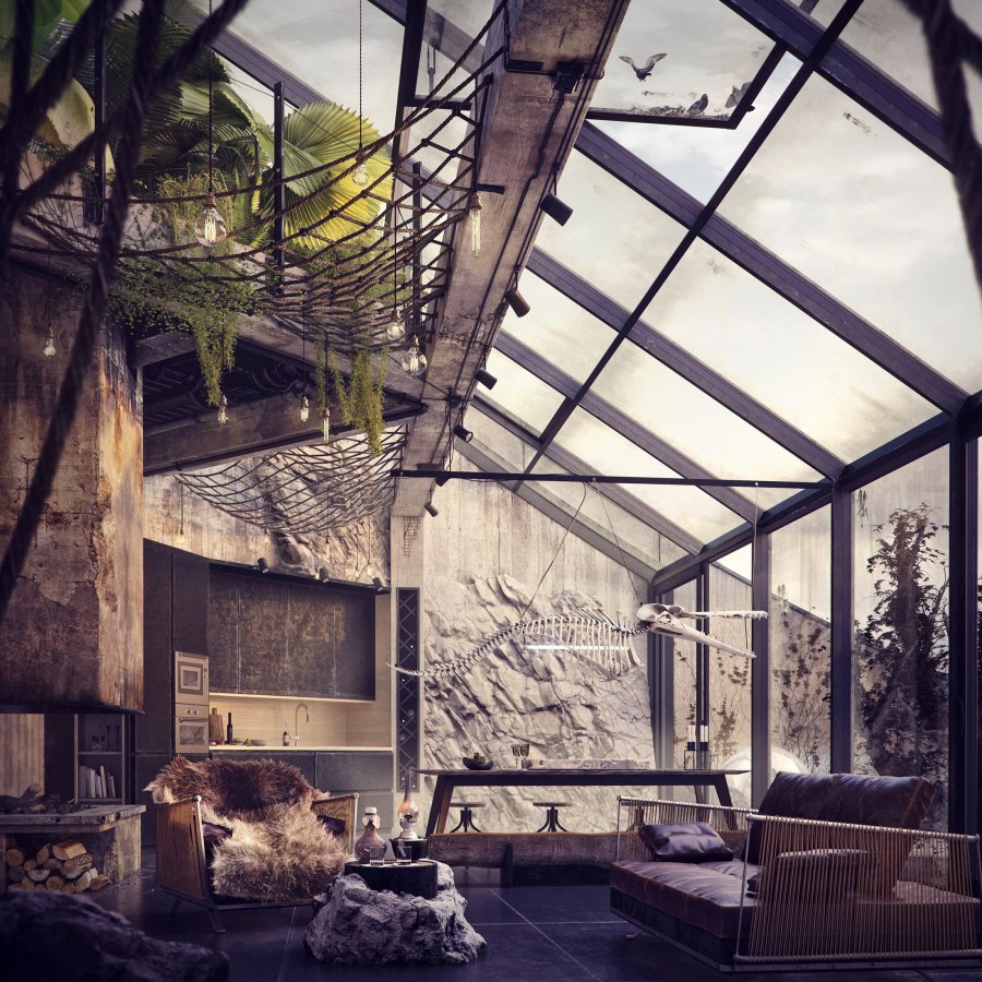 Стиль Индастриал в архитектуре