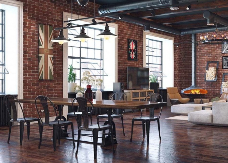 Кирпичный дом в стиле ЛО