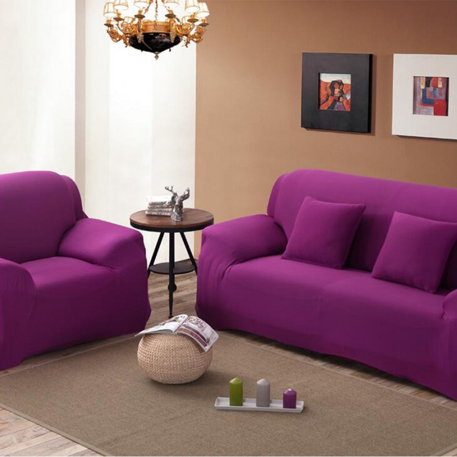 Фиолетовый диван