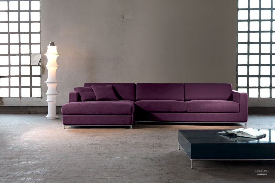 Диван моон фиолетовый