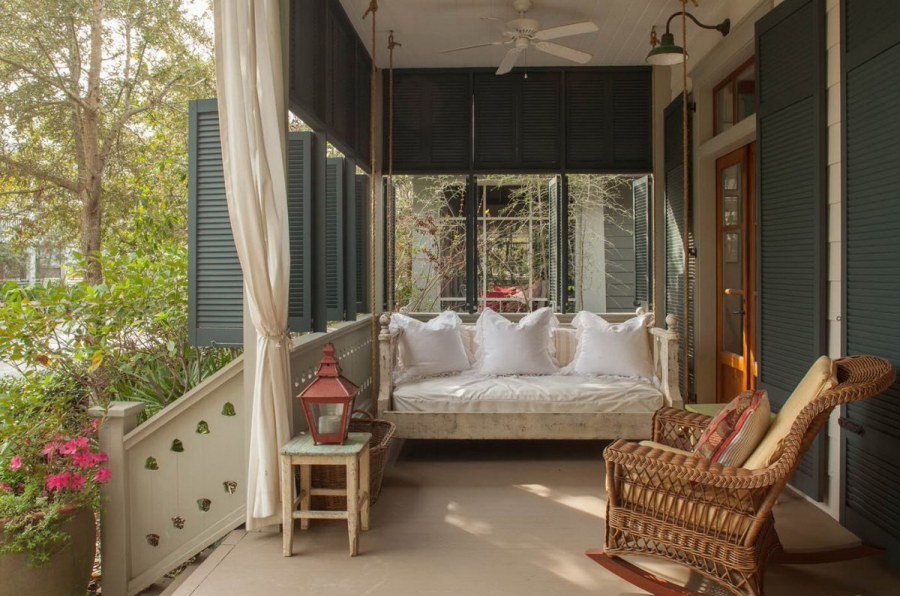 Интерьер веранды