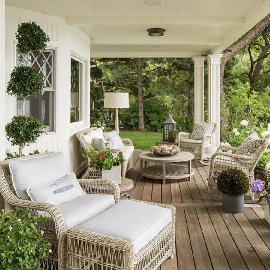 Веранда в стиле рустик