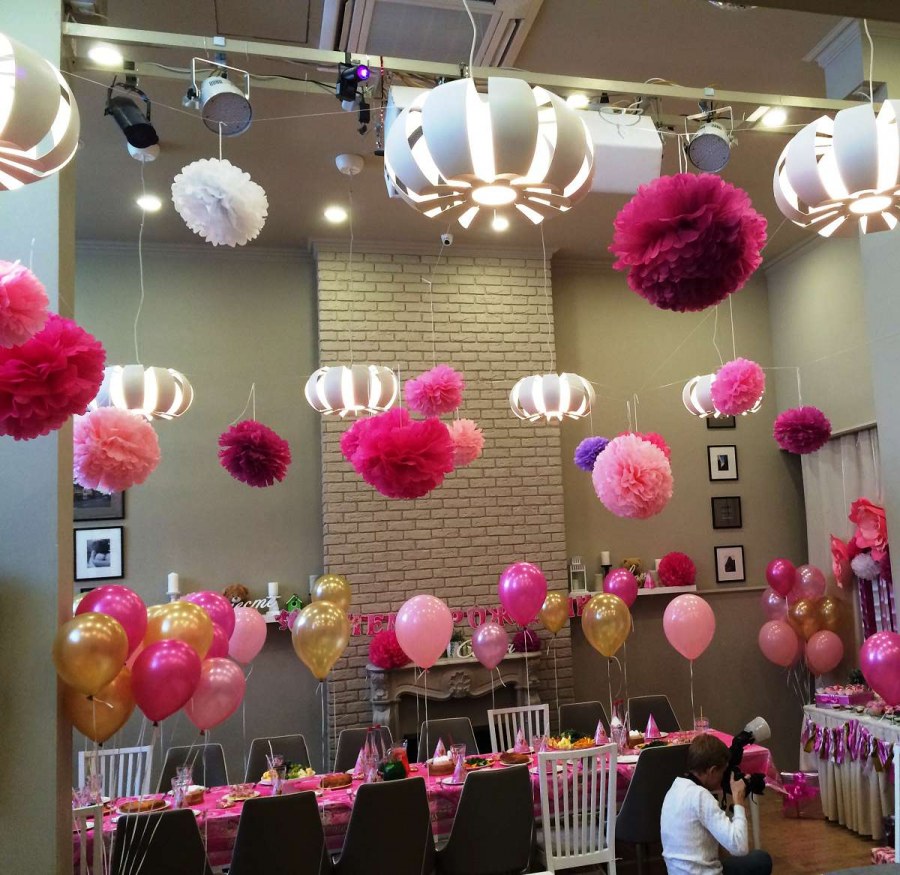 Украшение помещений к празднику