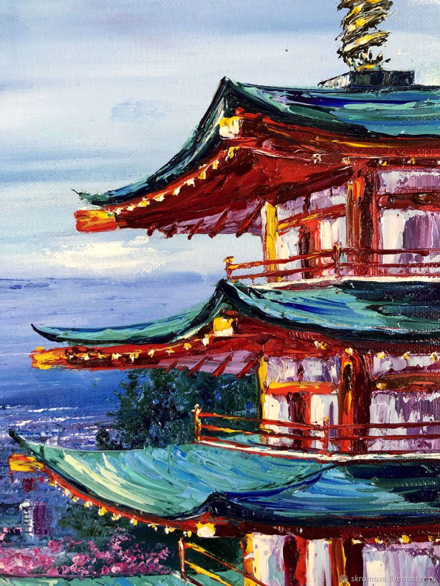 Фудзияма Япония храм