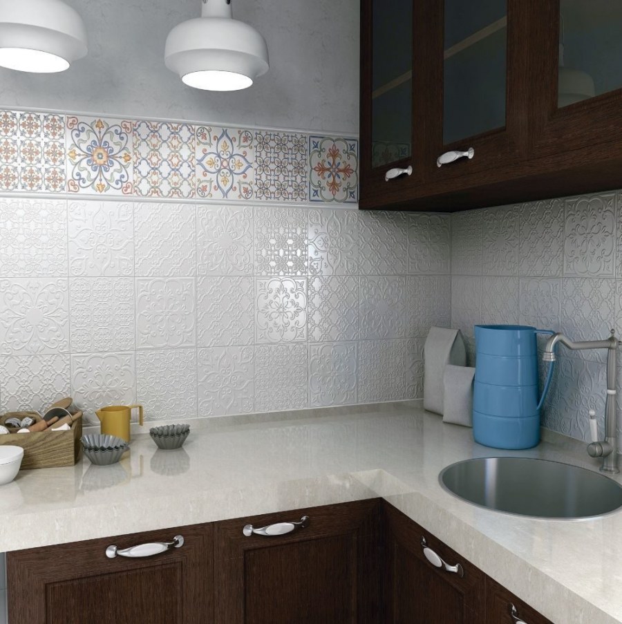 Керамическая плитка Kerama Marazzi 5226 Суррей белый 20x20