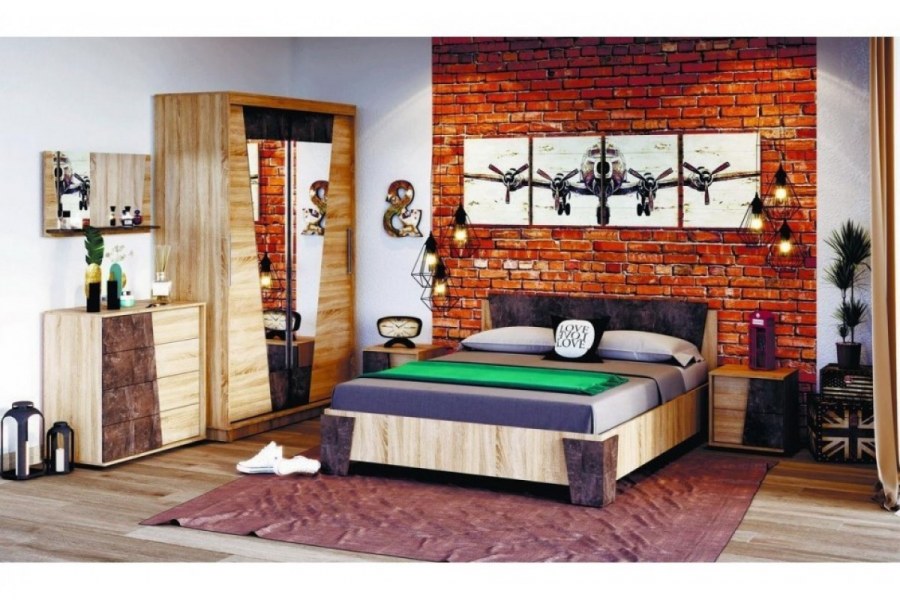 Модульная спальня Санремо