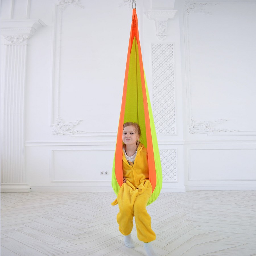 Детское подвесное кресло Polini Kids кокон