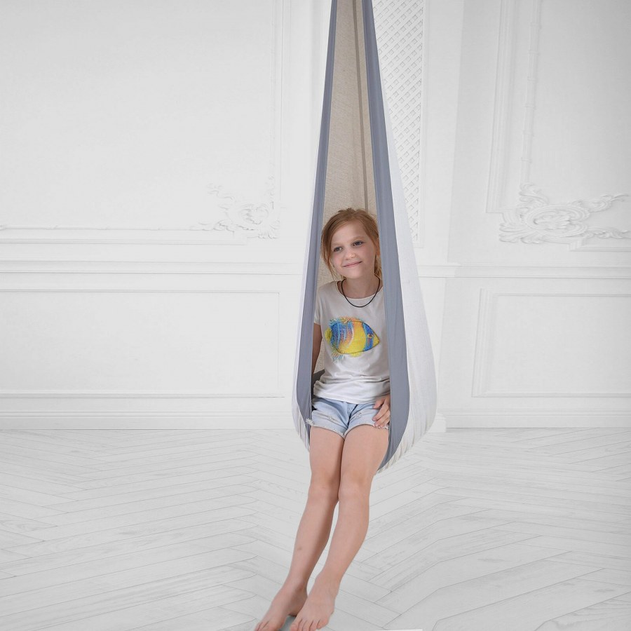 Качели детские подвесные кокон-мешок-гнездо