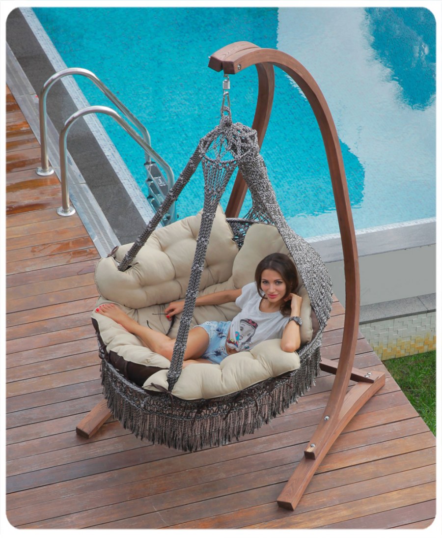 Подвесное кресло AFM-218a Brown