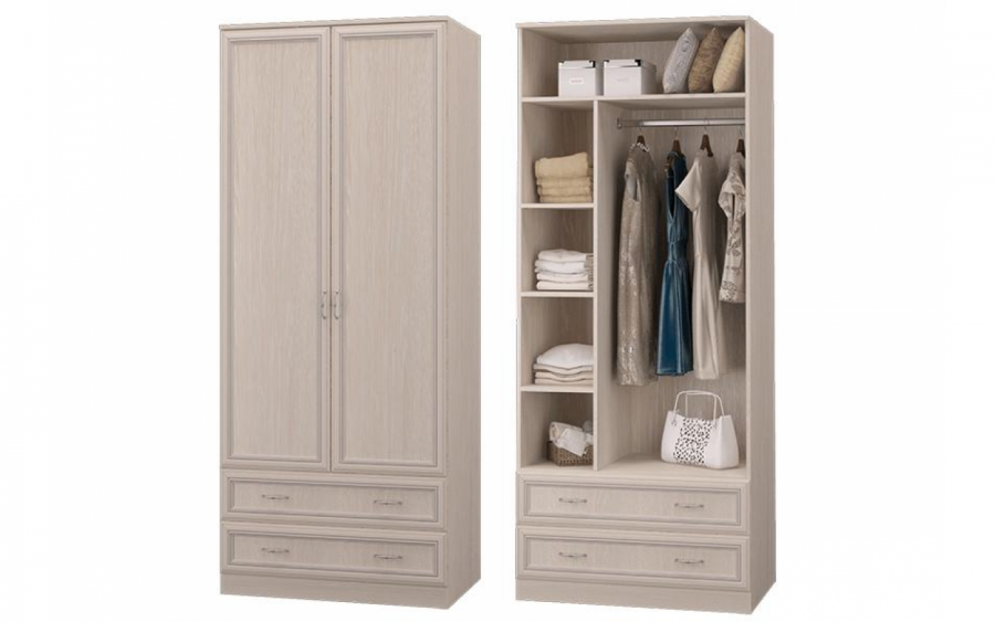 Шкаф MLK Верона 2-х дверный