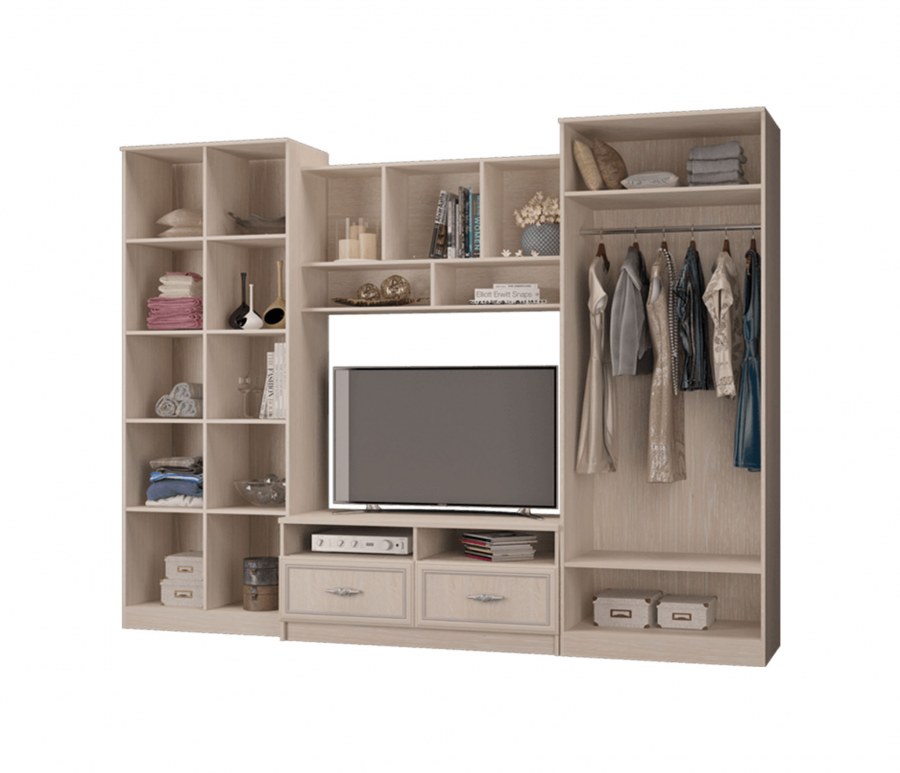 Гостиная Глория-1, дуб Атланта