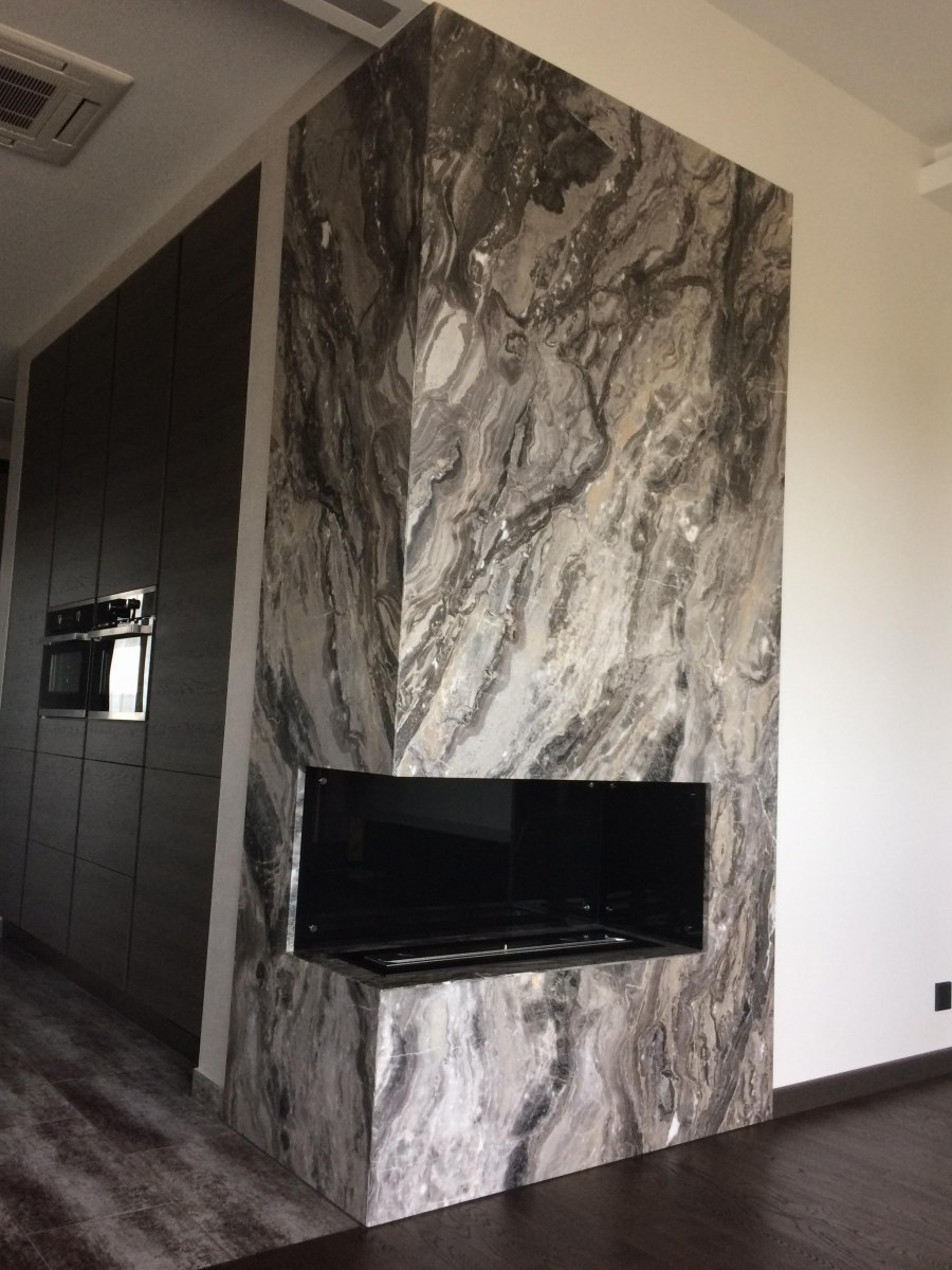 Мраморные стены в интерьере