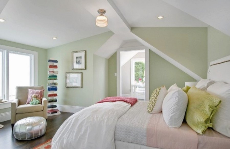 Пастельные цвета стен в интерьере