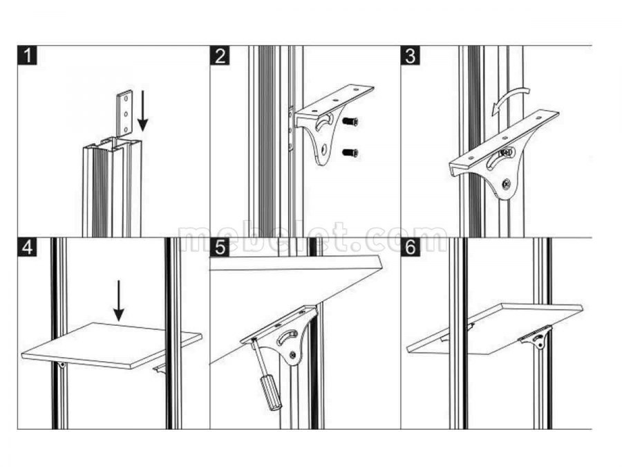 Полкодержатель Vitra