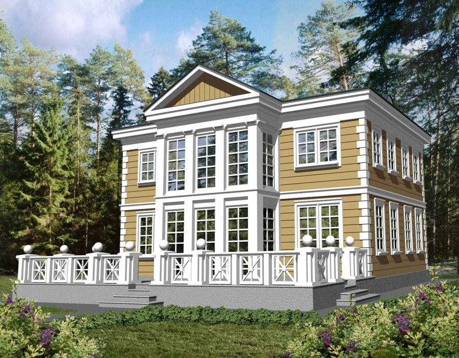 Среднерусская изба