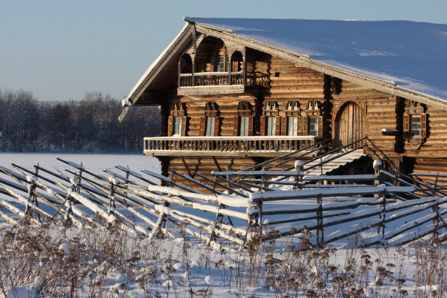 Северная изба древней Руси
