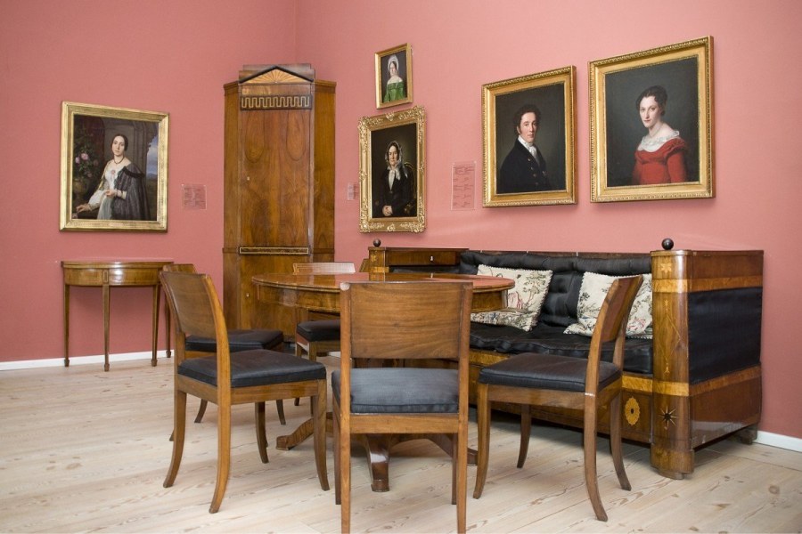 Интерьер Бидермайер 19 век