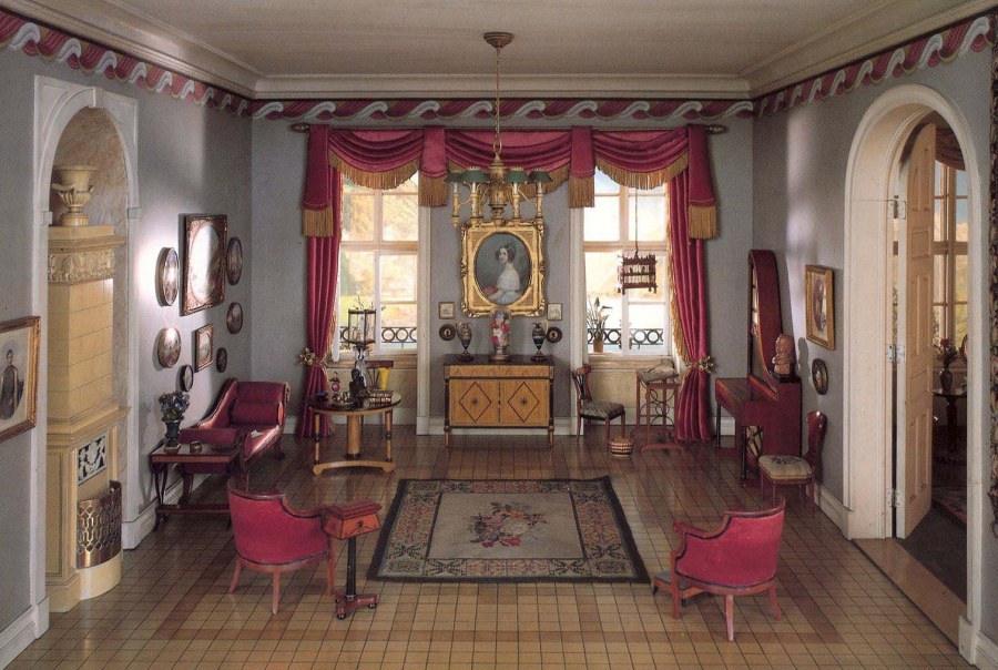 Бидермейер картины интерьер