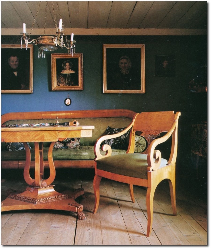 Интерьер Бидермайер 19 век