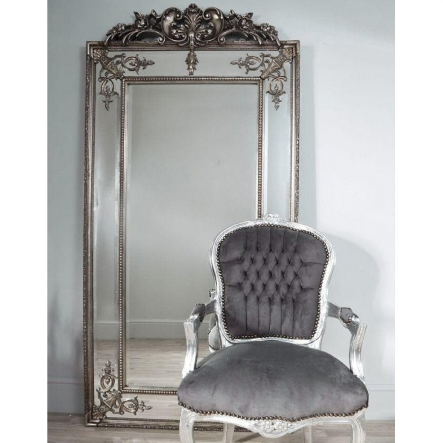 Напольное зеркало Пабло (Florentine Silver)