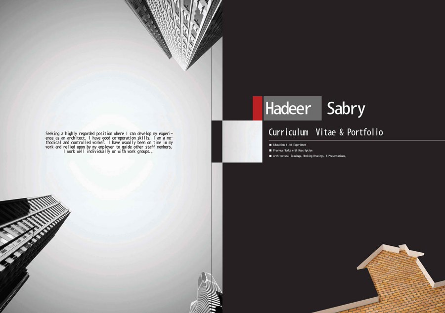 Портфолио архитектора дизайнера