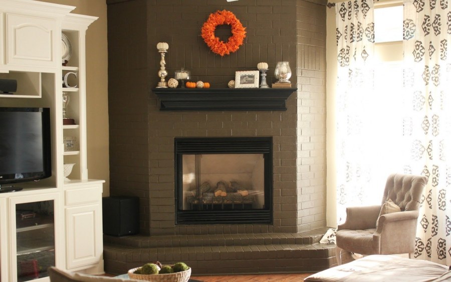 Камин электрический в спальне