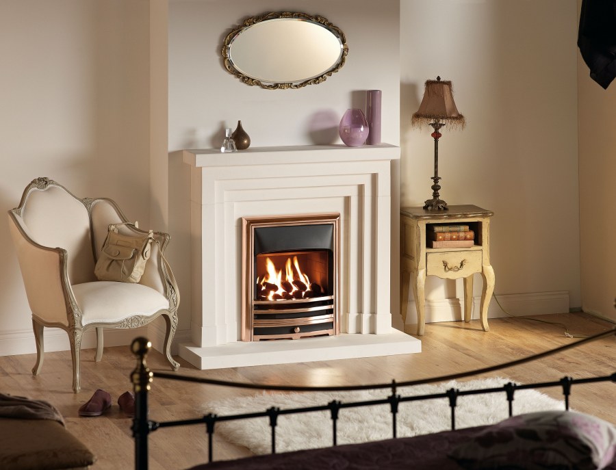 Камин в стиле Сканди