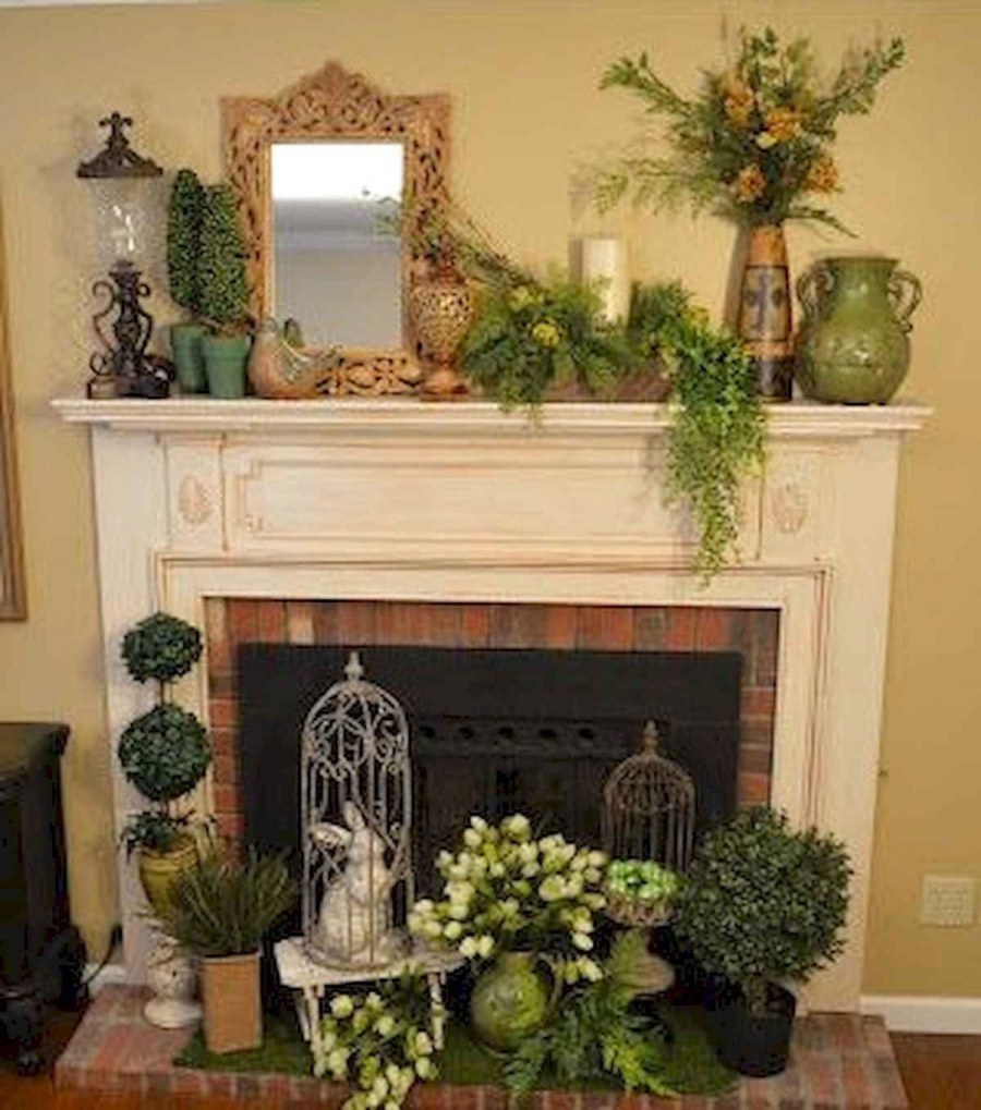 Гостиная икеа с камином