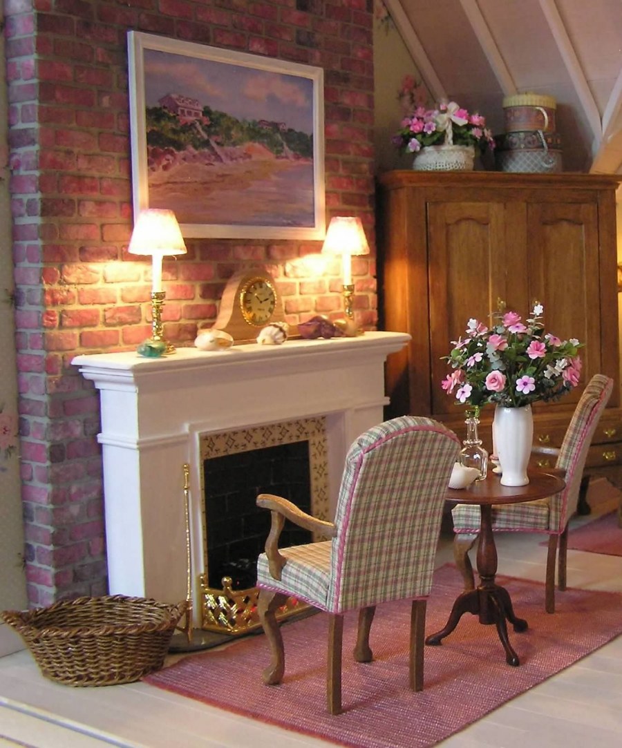 Камин в интерьере