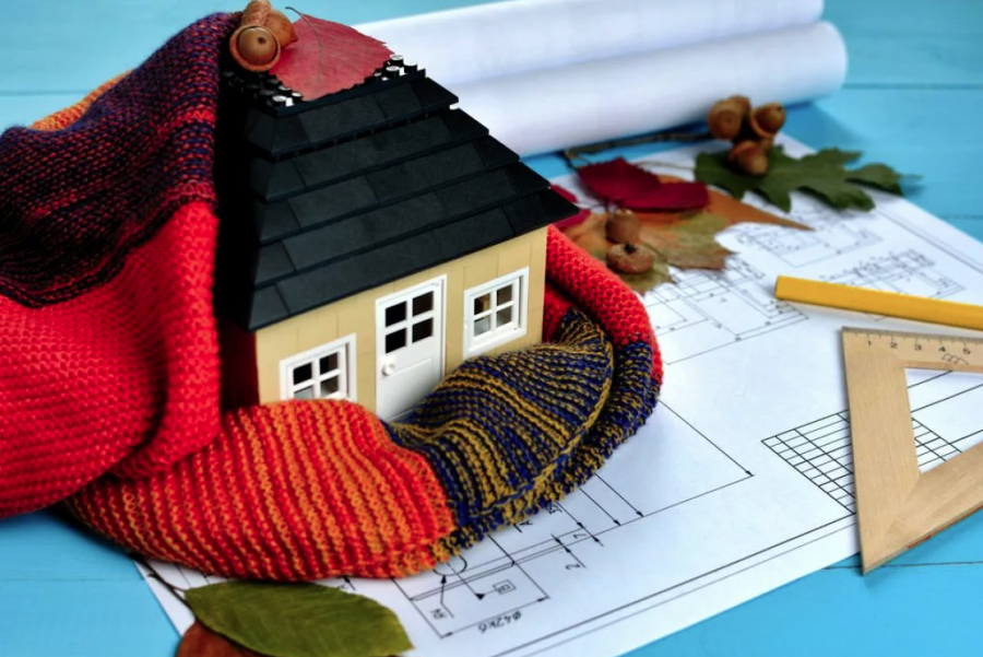 Варежки ярко