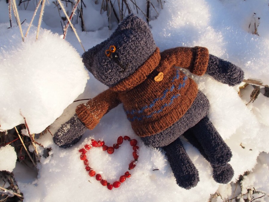 Домик в шарфике