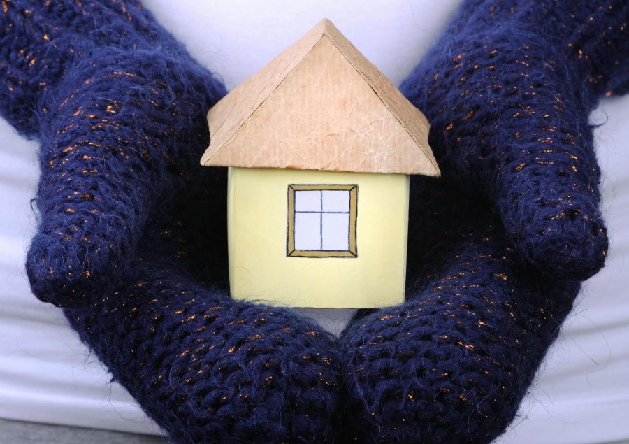 Домик в варежках