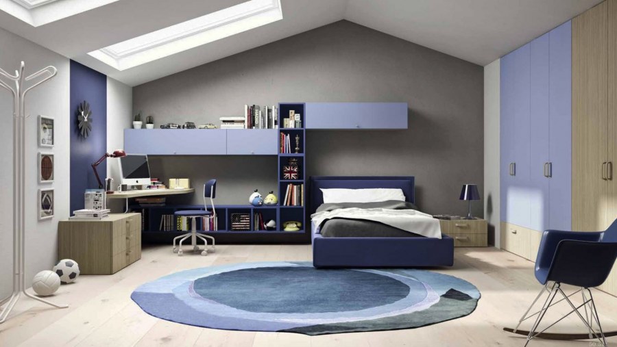 Молодежные комнаты для мальчиков