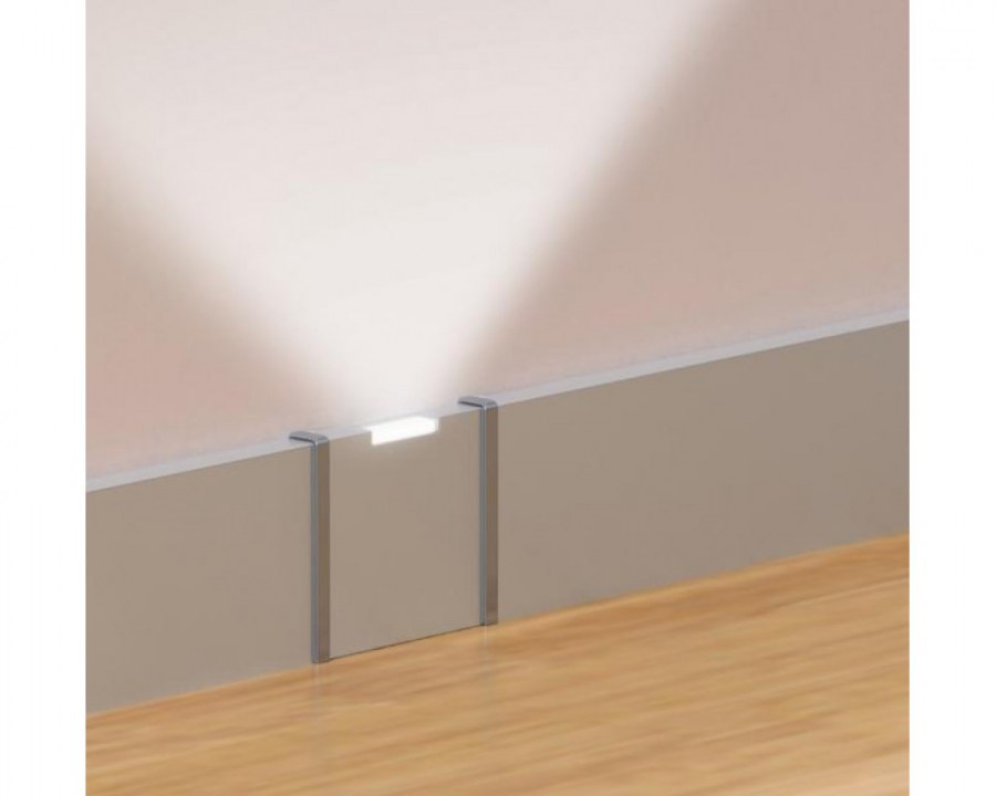 Алюминиевый плинтус Profilpas - 89 белый