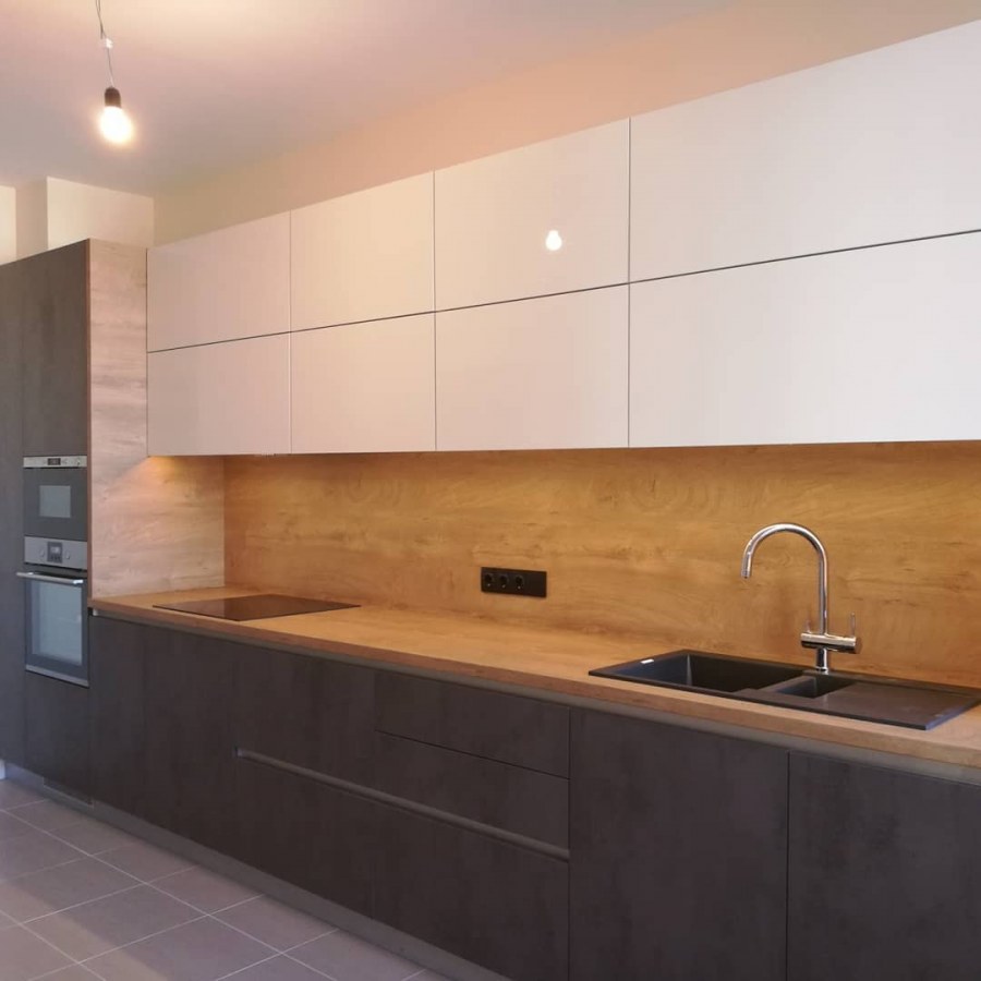 Кухня Сканди Graphite Softwood